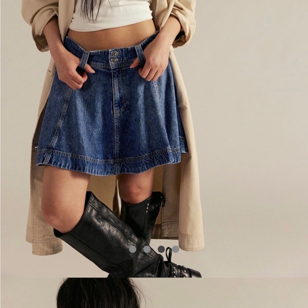 NWT 28 We The Free Wonderland Mini Skirt